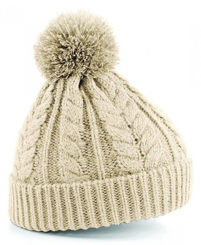 Cable Knit Snowstar Beanie