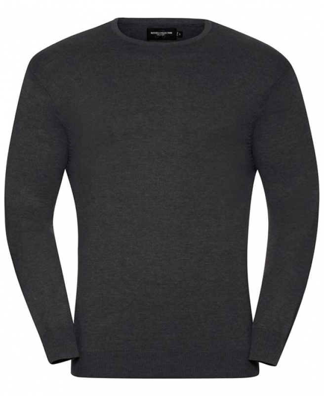 Crew Neck Knitted Pullover