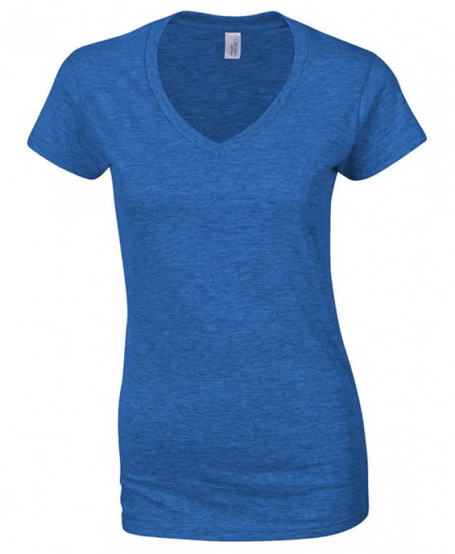 Ladies' Soft Style V-Neck T-Shirt