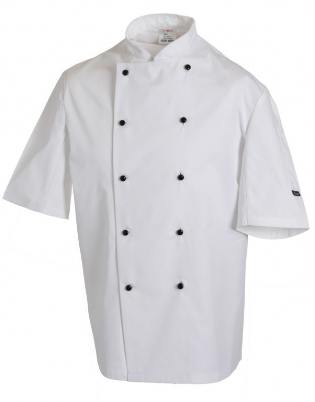 Lightweight Short Sleeve Chefs Jacket