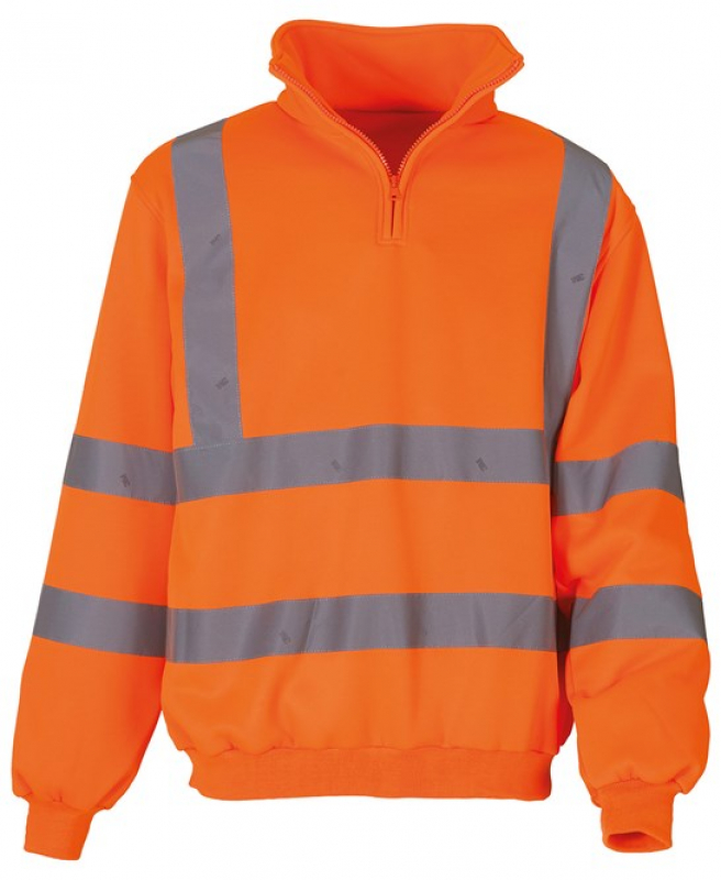 Hi-vis ¼ Zip Sweatshirt (HVK06)