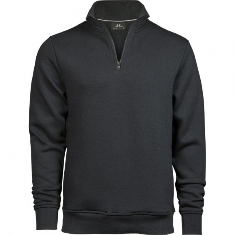 Regular Fit 1/4 Zip Sweatshirt