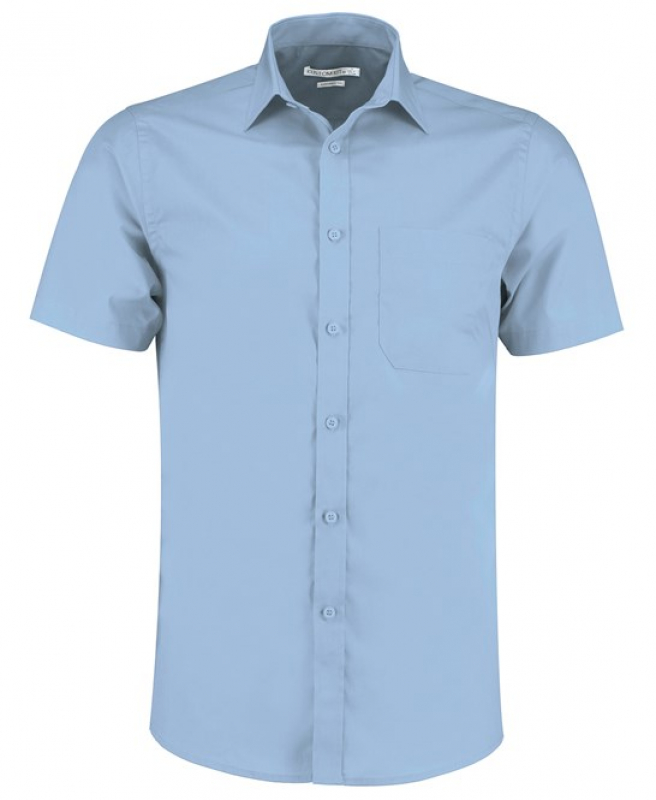 Poplin Shirt Short-sleeved (tailored Fit)