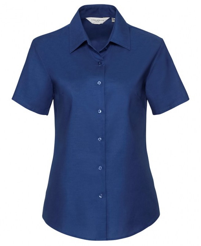 Ladies' Short Sleeve Easy Care Oxford Shirt