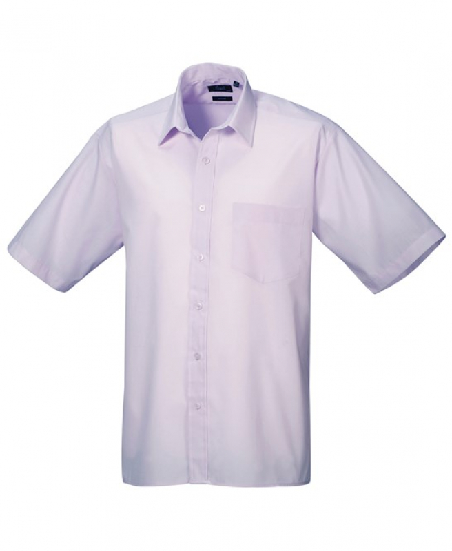 Short Sleeve Poplin Shirt