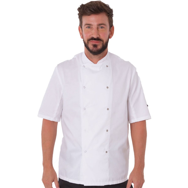 Economy Short Sleeve Chef's Jacket