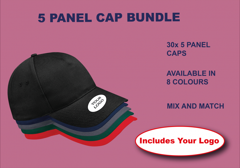 5 Panel Cap Bundle