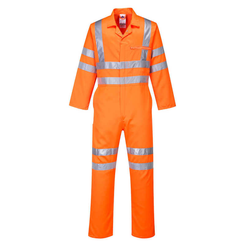 Hi-Vis Poly-Cotton Coverall RIS