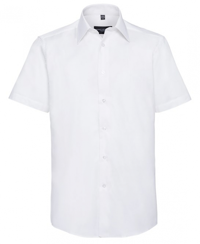 Short Sleeve Easycare Tailored Oxford Shirt