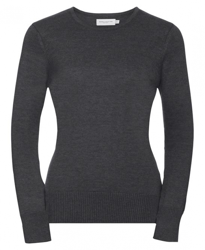 Women's Crew Neck Knitted Pullover
